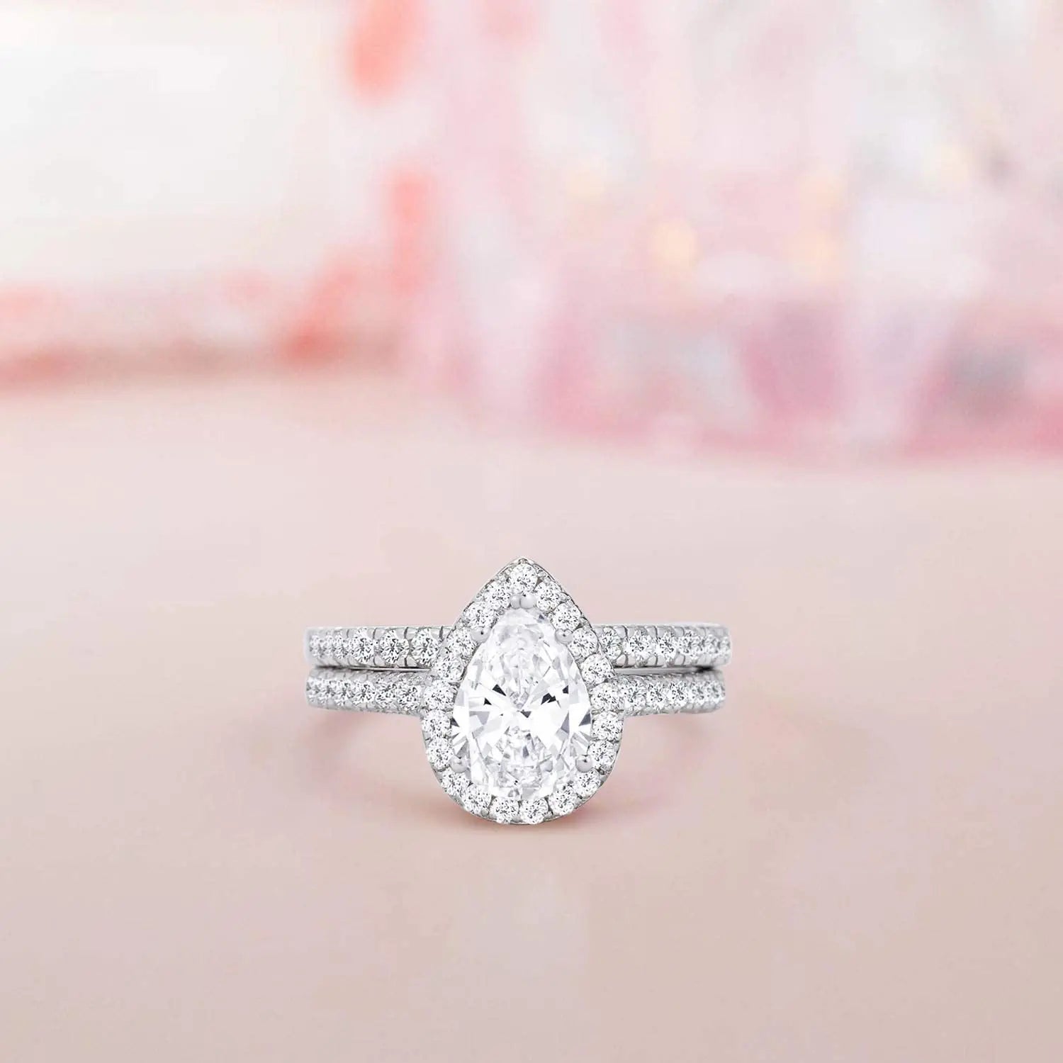 Anel Encanto de Diamante Prata 925