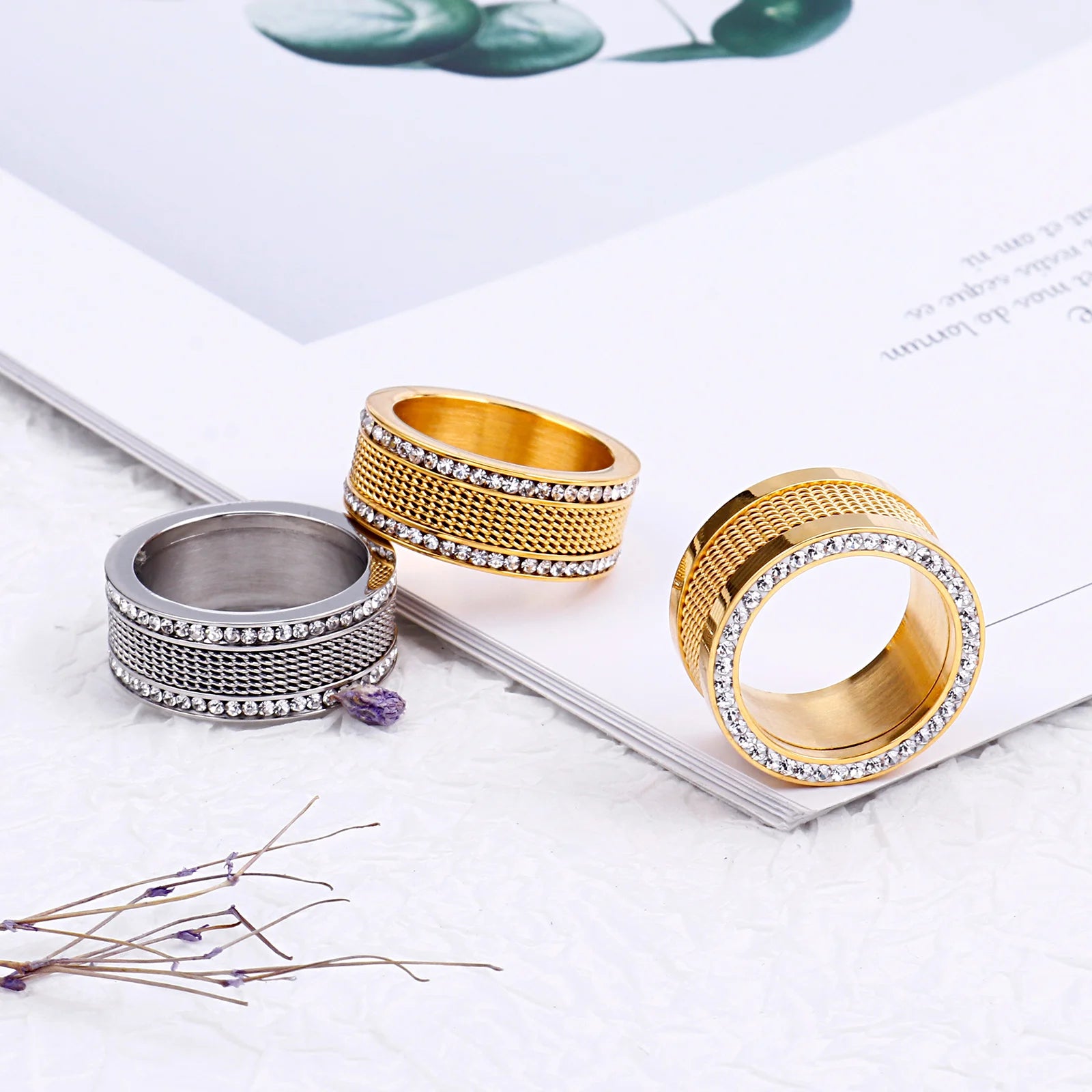 Anel Classic Zircônia Banhado a Ouro 18k