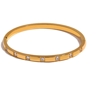 Bracelete Luxury Com Zircônias