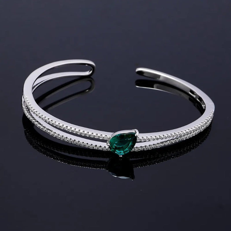 Bracelete com Esmeralda