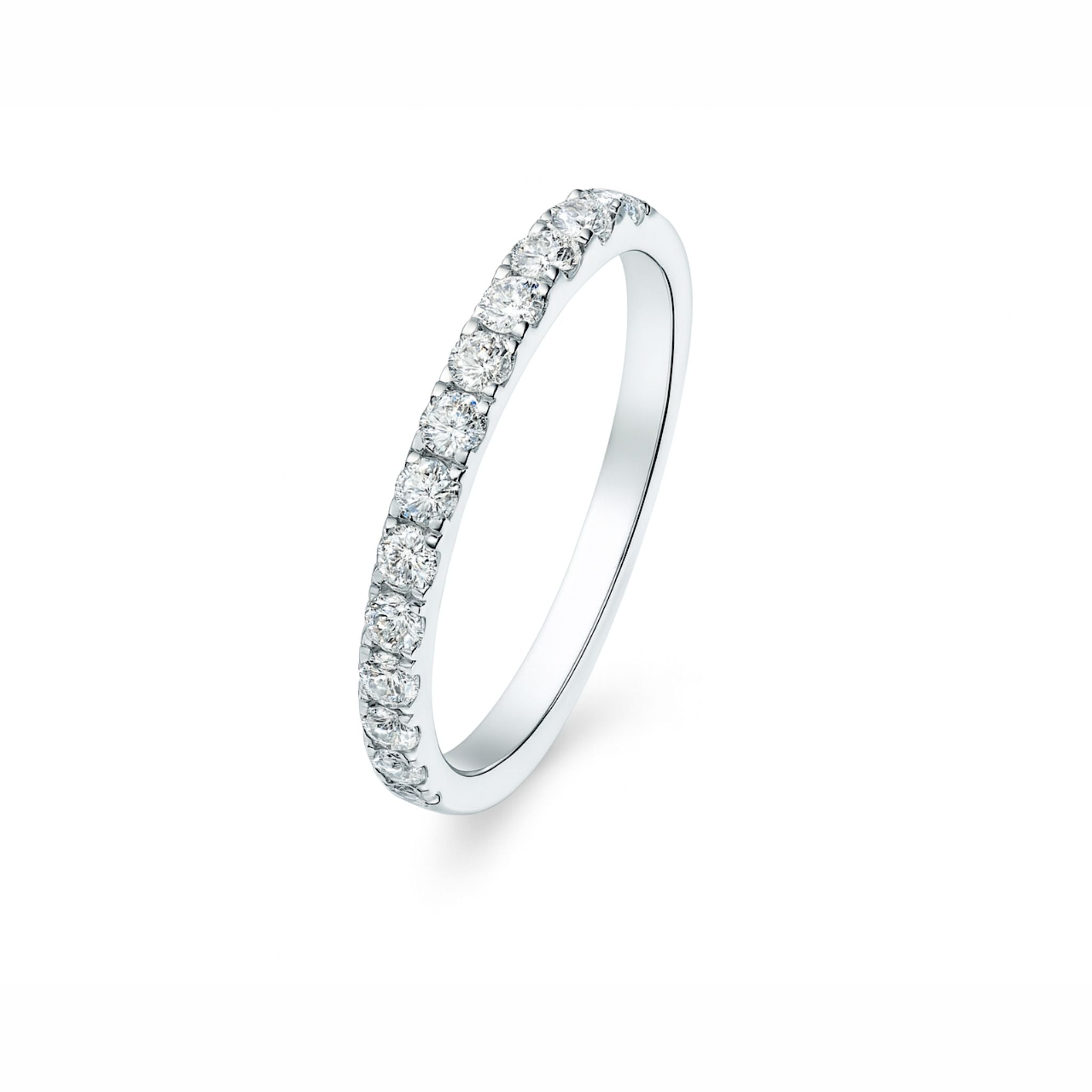 Anel Noivado Moissanite 2ct com Meia Aliança